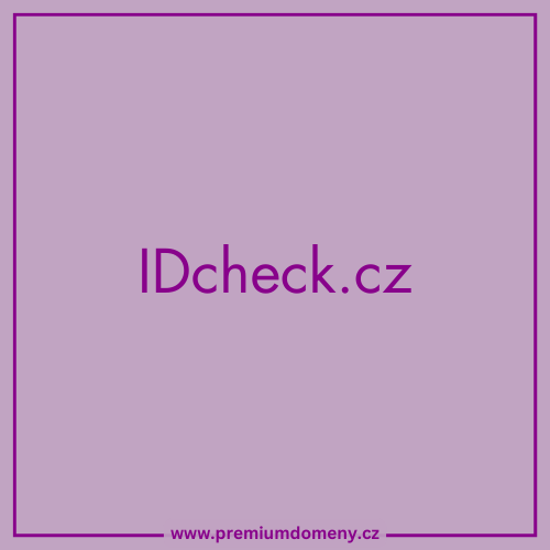 Doména IDcheck.cz