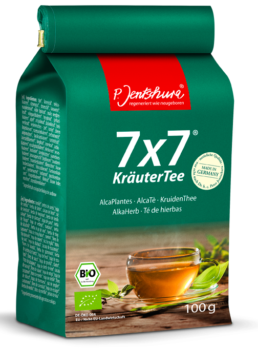 P. Jentschura 7x7 KräuterTee bylinný čaj BIO, sypaný 100 g / 36 litrů