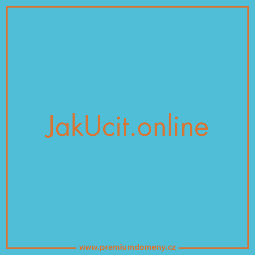 Doména JakUcit.online