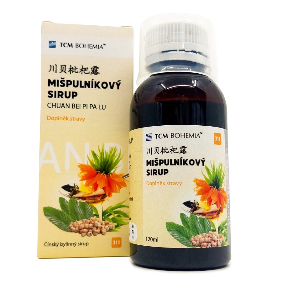 Mišpulníkový sirup, CHUAN BEI PI PA LU, 120 ml