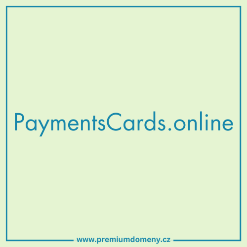 Doména PaymentsCards.online