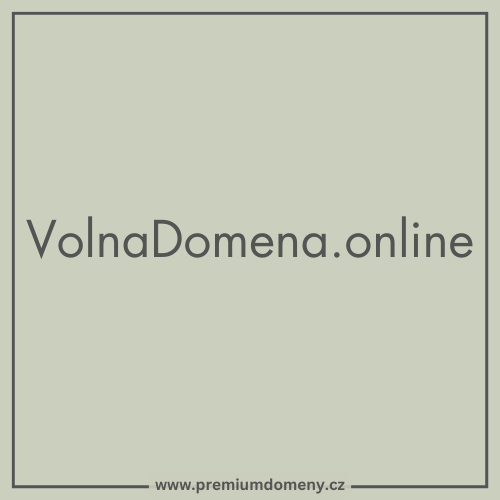 Doména VolnaDomena.online