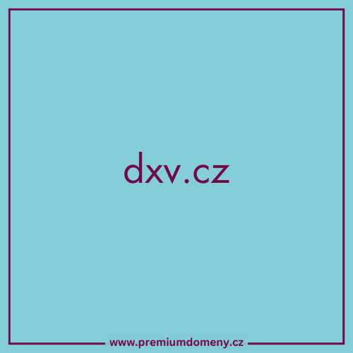 Doména dxv.cz