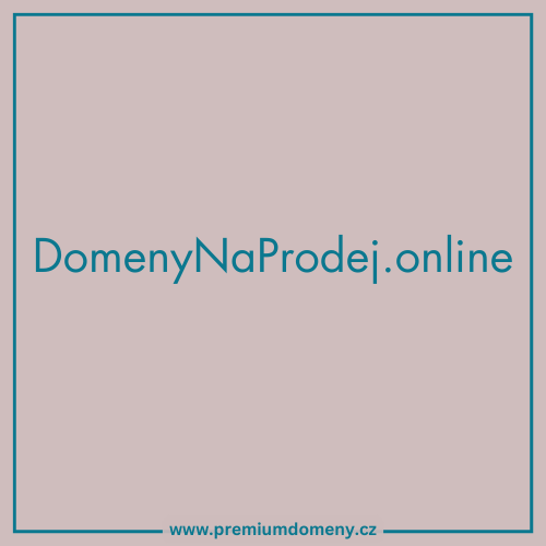 Doména DomenyNaProdej.online